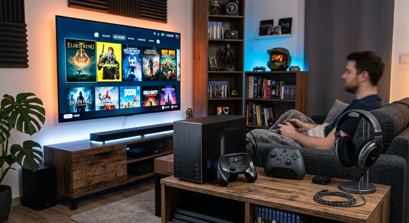 Build a Steam Machine-Like Setup Today A practical Steam Deck workaround for anyone waiting on Valve’s next living-room PC.