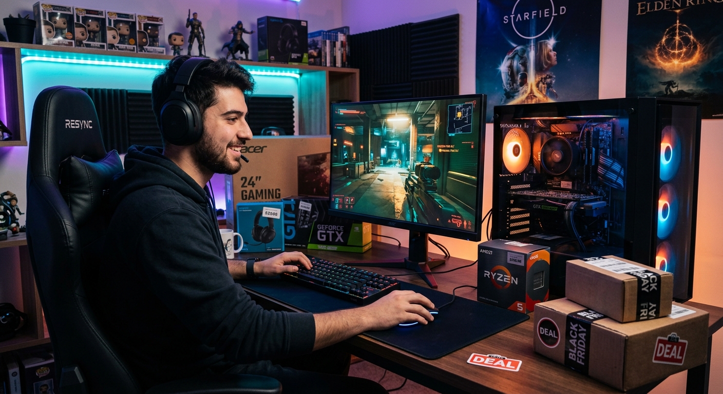 Build a Budget Gaming Setup with Black Friday Deals Learn how to pair budget keyboards, mice, and headsets into a complete gaming setup without spending more than a single premium peripheral.