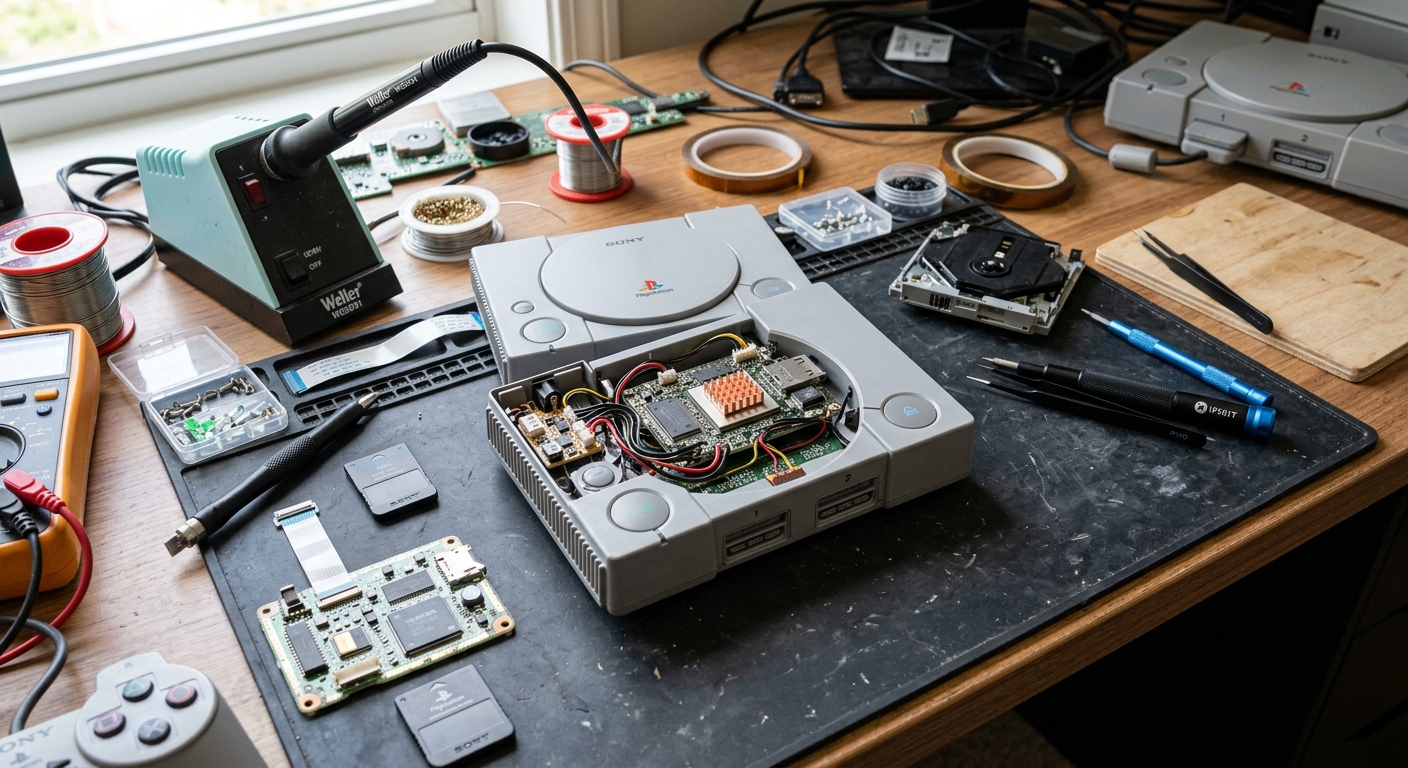 Building a Better PS1 Mini from Classic Hardware How original consoles, clever mods, and community tools can turn the PlayStation Classic into the PS1 mini it always should have been.