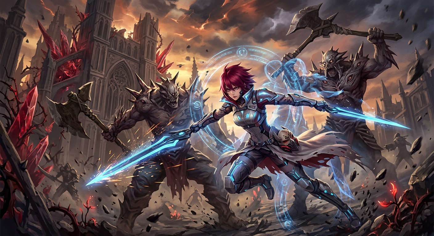 Bandai Namco’s anime-inspired Soulslike returns with time travel, partner drama, and a dungeon that makes every decision hurt.