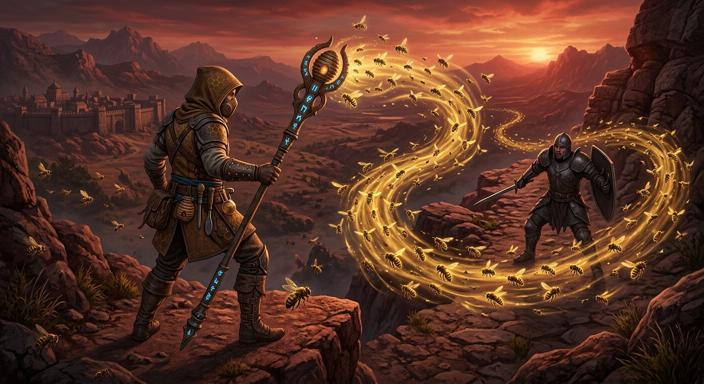 Crimson Desert’s Beekeeper Build and the Rise of the Bee Meta How a swarming “bee build” turned Crimson Desert’s toughest bosses into chew toys through clever item synergies and status effects.