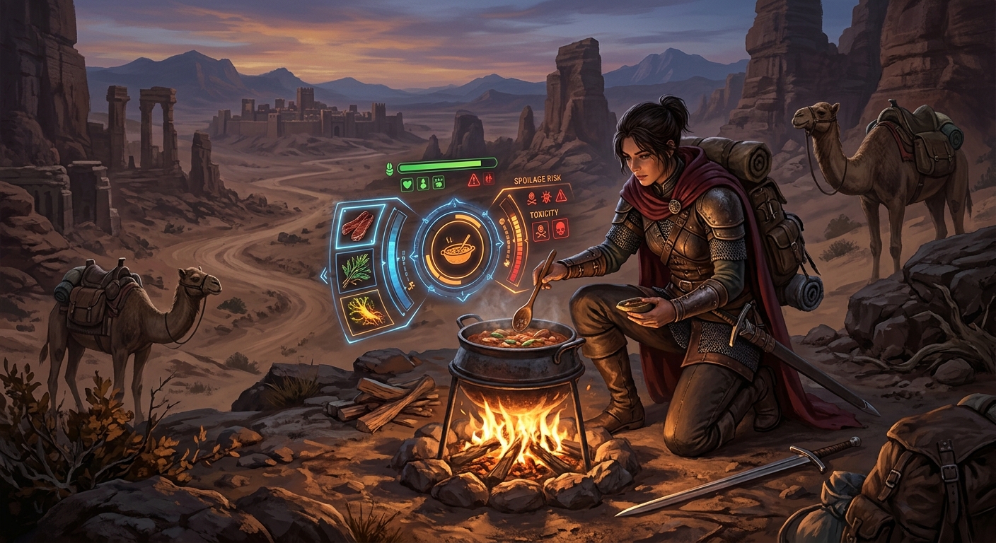 Crimson Desert Mod Revives Hidden Food Risk System How a fan-made mod uncovers Crimson Desert’s dormant survival-style food mechanics and turns every meal into a tactical risk.