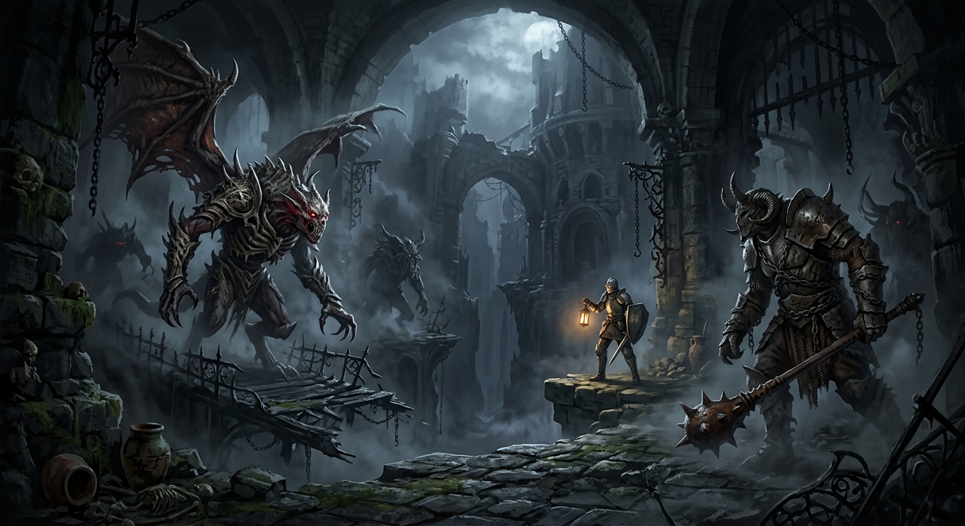 The Demon’s Souls Enemies We Never Met Cut enemies and prototype ideas reveal how Demon's Souls once flirted with truly outrageous, almost unfair difficulty.