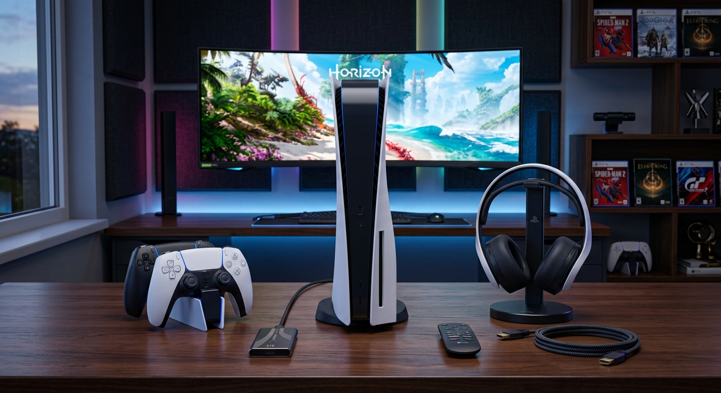 From controllers to SSDs and headsets, this guide walks you through building a PS5 setup that’s faster, more comfortable, and more immersive.