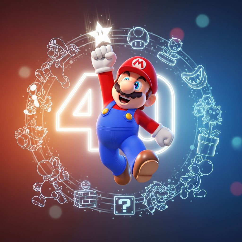 Discover why Mario remains the unbeatable mascot in video games after four decades, rivaling Mickey Mouse in universal appeal and timeless charm.