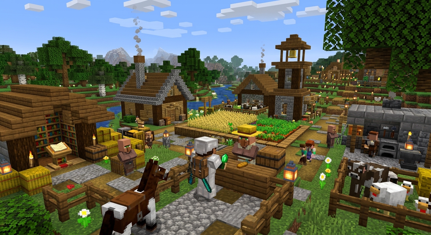 Minecraft Villages: Complete Survival and Trading Guide Learn how to find, protect, and grow Minecraft villages so you can trade, farm resources, and thrive in survival worlds.