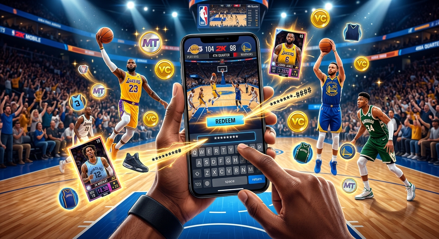 Learn how NBA 2K Mobile codes work, how to redeem them correctly, and how to maximize rewards even when no active promos are available.