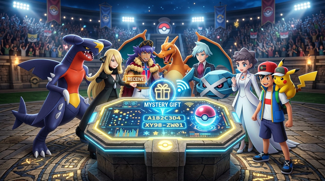 Stay on top of every active Pokemon Champions Mystery Gift code, how rewards work, and the best way to redeem them efficiently.