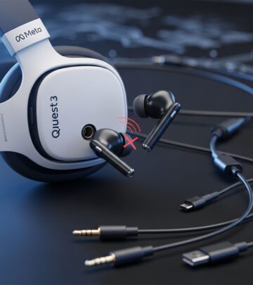 Bluetooth earbuds lag on Meta Quest 3 during gaming, but low-latency dongles, wired options, and built-in speakers make it no big deal for most users.