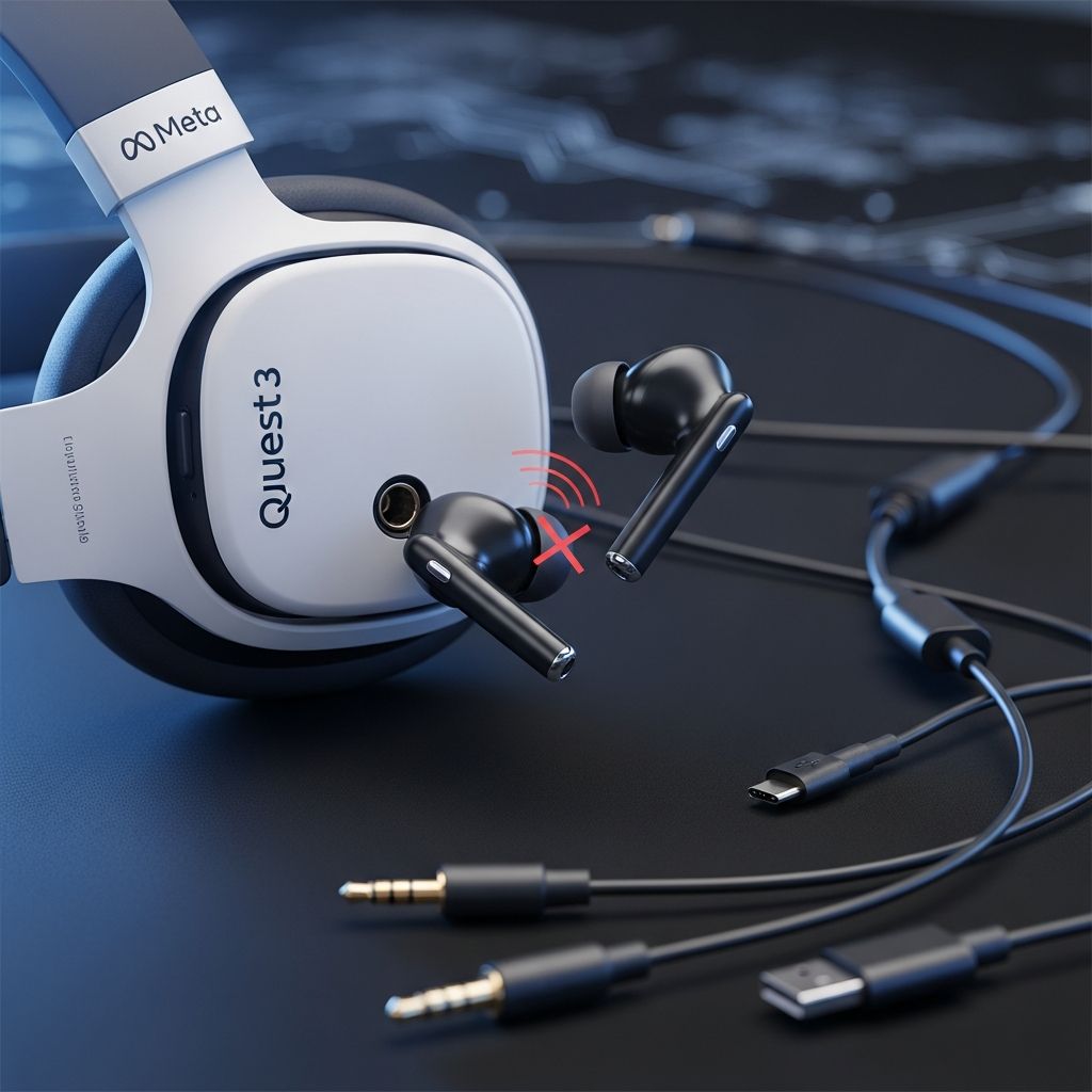 Quest 3 Bluetooth Audio Woes: Fixes and Alternatives Bluetooth earbuds lag on Meta Quest 3 during gaming, but low-latency dongles, wired options, and built-in speakers make it no big deal for most users.