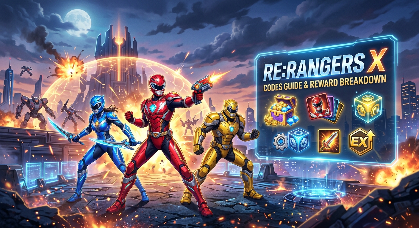 Re:Rangers X Codes Guide and Reward Breakdown Learn how Re:Rangers X codes work, how to redeem them, and how to turn every free reward into real tower-defense power.