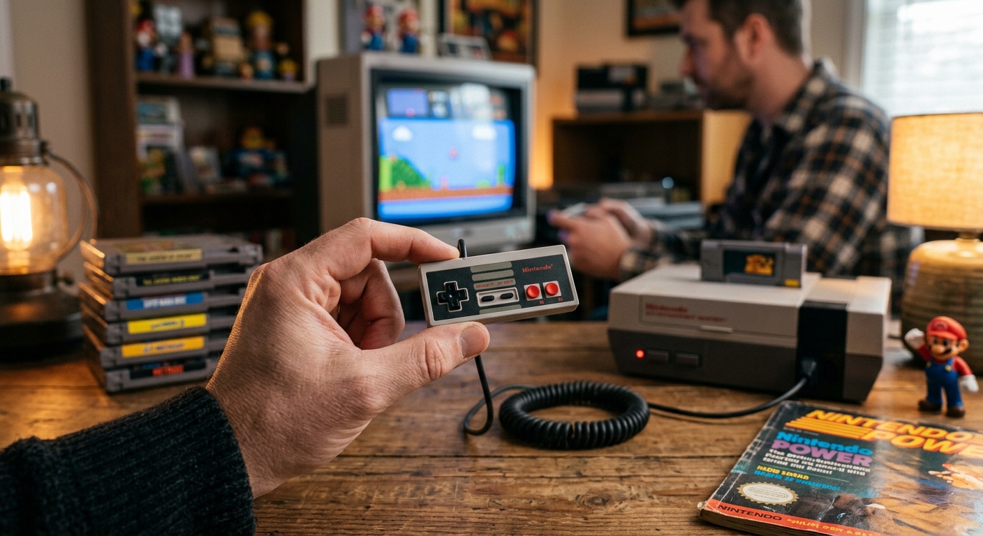 Tiny NES Controller, Huge Nostalgia How a thumb-sized NES-style controller captures classic 8-bit magic while showing what’s possible with modern hobbyist hardware.