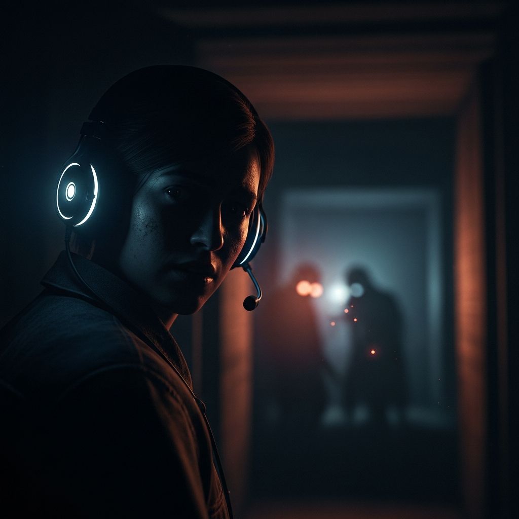 Experience spine-chilling terror in multiplayer horror games where proximity voice chat heightens the fear with friends.