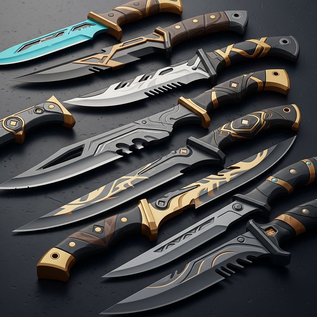 Discover every Valorant knife skin, their unique designs, and proven strategies to acquire them without breaking the bank.
